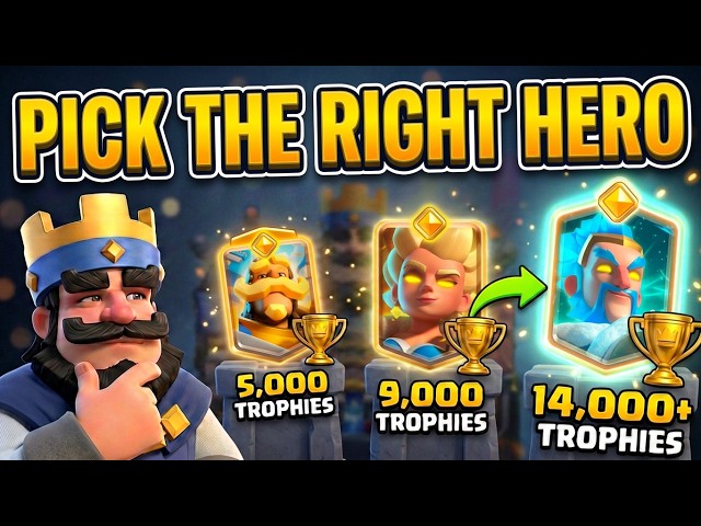 BEST Heroes to Unlock in Clash Royale (Complete Player Guide)
