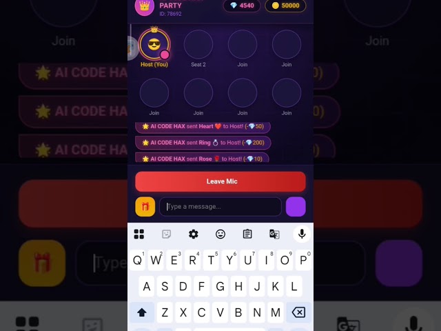 How to Make AI Voice Room UI in Acode App 📱 | Yalla Ludo Style UI Design Tutorial#aicodehax