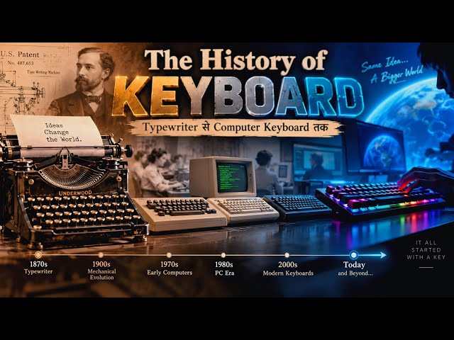 QWERTY का राज़: Typewriter से Computer Keyboard तक की 150 साल पुरानी कहानी