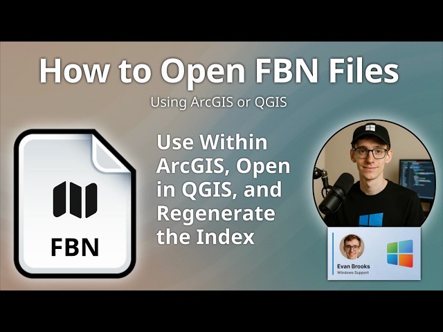 Как открыть файлы FBN (пространственный индекс ESRI)