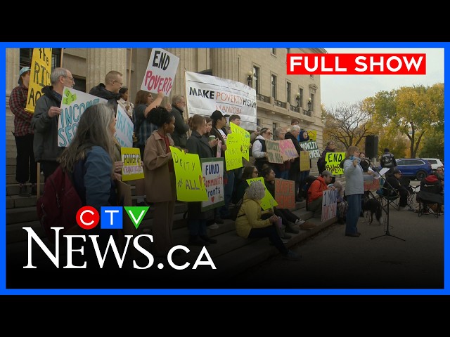 End poverty rally, Police crack down on retail theft | CTV Your Morning Winnipeg October 16, 2026