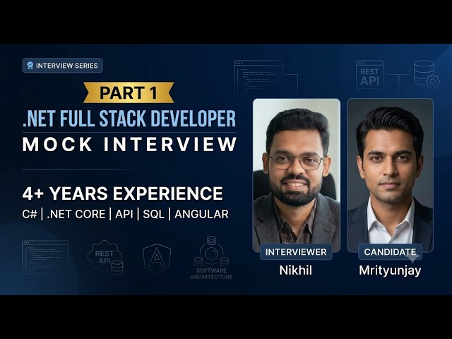Mock Interview #01 🔥 Can You Answer These .NET Questions? | Part 1
