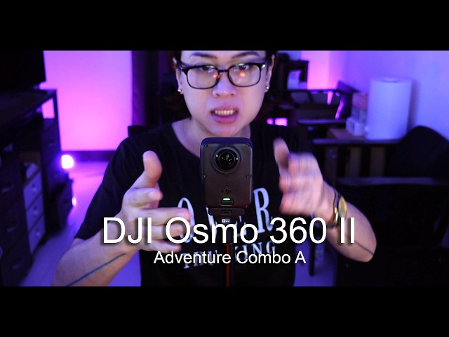 DJI Osmo 360 II, Adventure Combo A (full 4k)