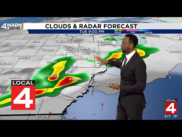 Metro Detroit weather forecast, Sept. 15, 2026  -- 4 p.m. Update