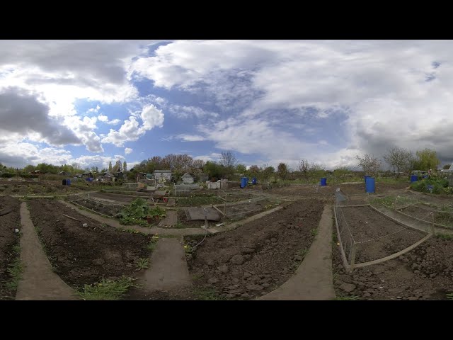 Relaxing Allotment - 4k 360 Immersive VR Experience - Quest Rift HTC Vive