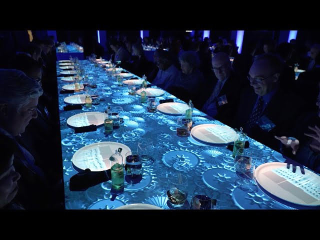 USD Projection Mapping Dining Experience