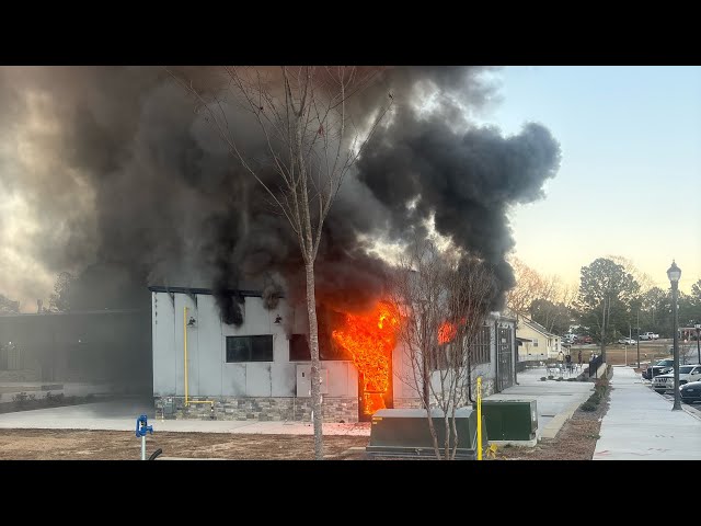 **PRE ARRIVAL** Fuquay-Varina Commercial Structure Fire 12-15-25