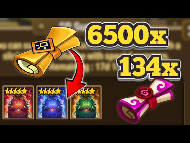 Can 6500 Mystical Scrolls Get Me All New Worms?! - Summoners War