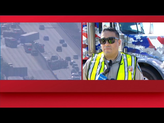 Traffic Alert | CHP gives update on I-5 crash at Old Town Avenue involving semi-truck
