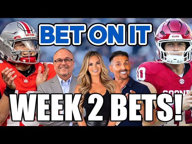 College Football Week 2: 3 BEST BETS | Bet On It