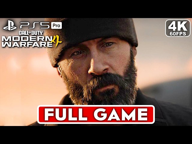 CALL OF DUTY MODERN WARFARE 4 Gameplay Walkthrough Campaign FULL GAME [4K 60FPS PS5] - No Commentary