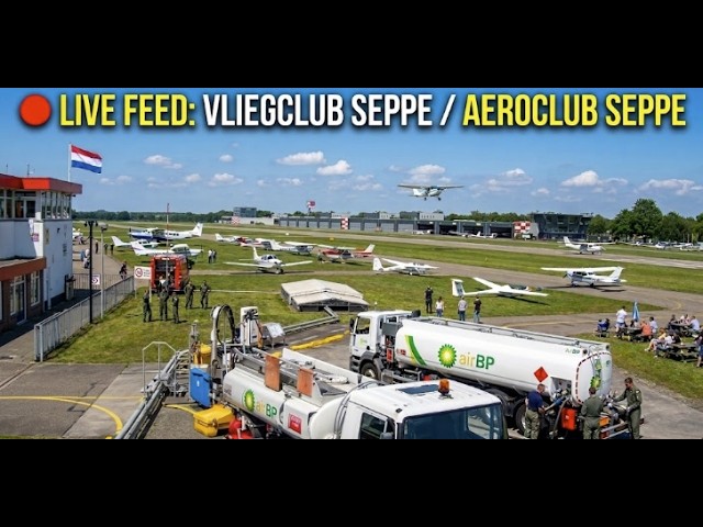 🔴 LIVE: BREDA Airport (EHSE) | Vliegveld Seppe | Plane Spotting, Refueling & Takeoffs