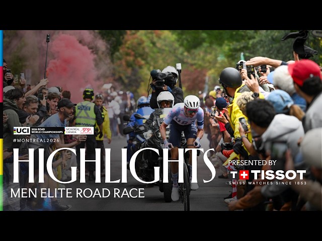 Men Elite Road Race Highlights | 2026 UCI Road World Championships | Tissot