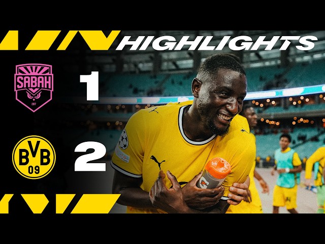 Sabah FC v Borussia Dortmund | Highlights | UEFA Champions League