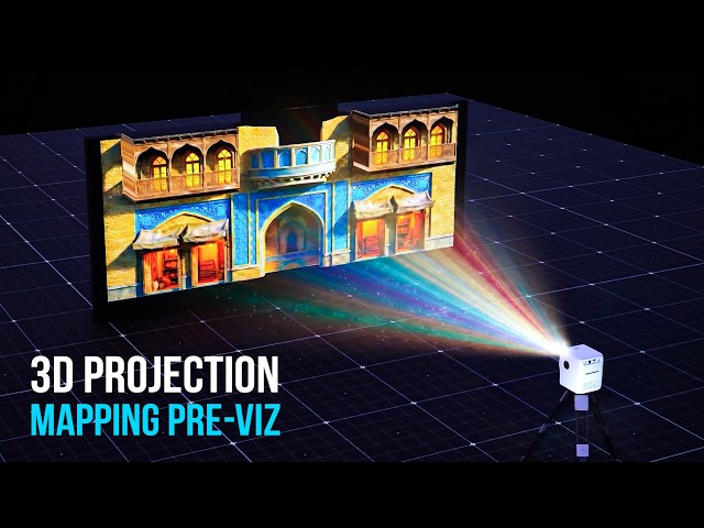 3D Projection Mapping Breakdown | From Blueprint to Real World