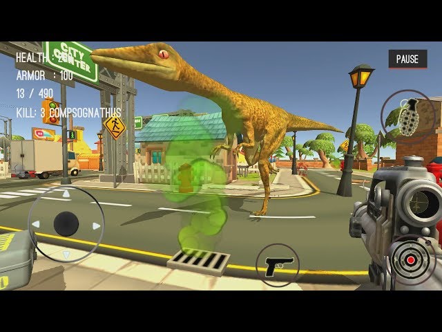 Dinosaur Hunter Dino City  Android Gameplay #14