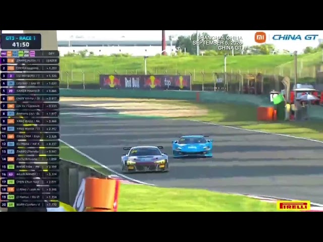 MOMENT of horrific crash that left racecar in flames at China GT race in Shanghai; driver survived