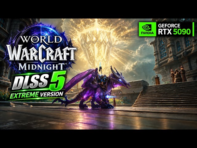 DLSS 5 Extreme: World of Warcraft Midnight – RTX 5090 4K
