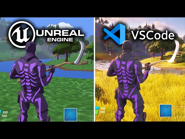 GPT 6 Astra Makes Fortnite In Unreal Engine vs From Scratch