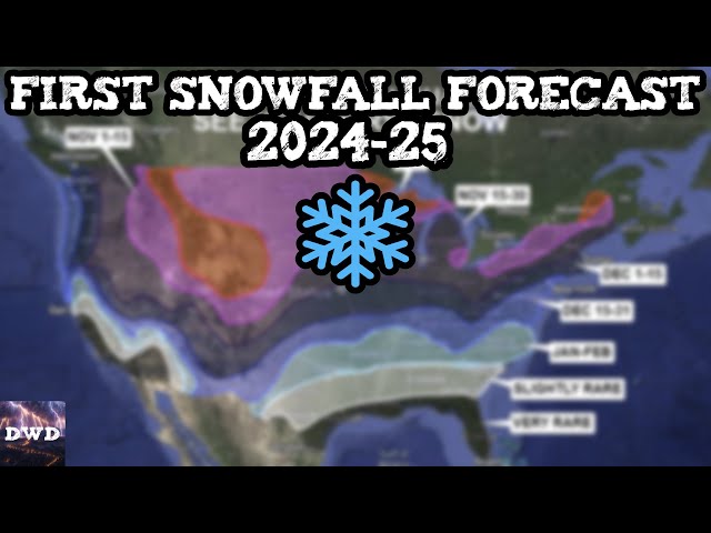 When To Expect Your First Snowfall (2024-2025)