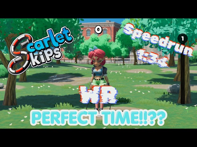 Scarlet Skips Speedrun - Any%  - 1:34 - WORLD RECORD