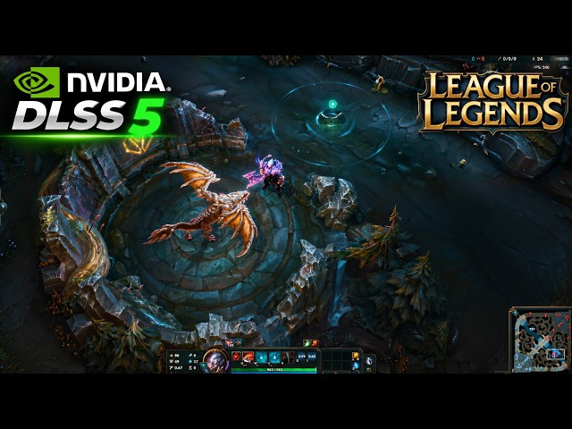 League of Legends DLSS 5 4K