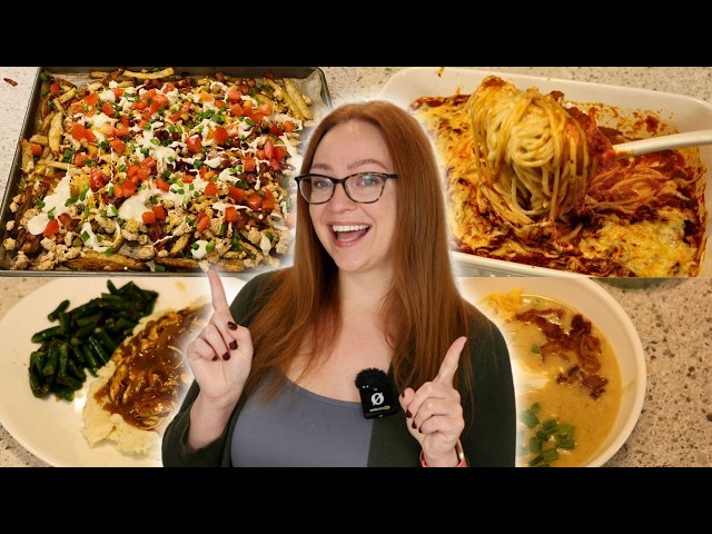 My BEST Budget Dinner Plan Yet? 5 Fun Family Friendly Dinners for less than $50, No Beans, No Rice!