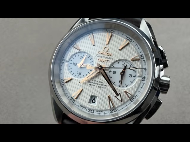 Omega Seamaster Aqua Terra Chronograph GMT 150M 231.13.43.52.02.001 Watch Review