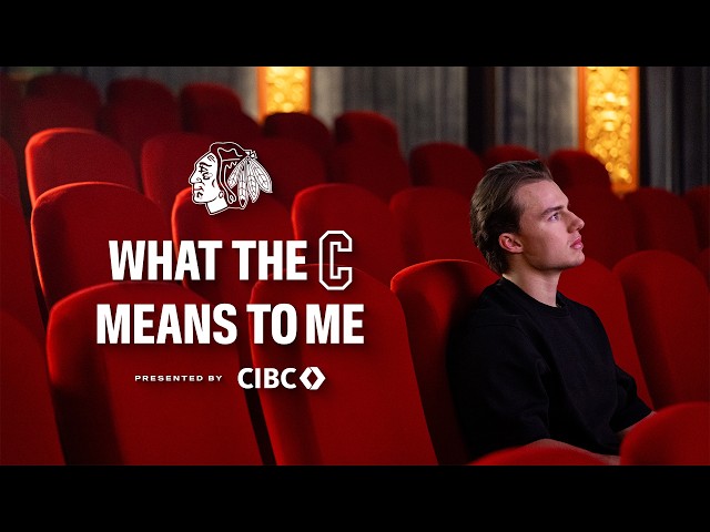 Connor Bedard: What the C means to me ❤️ CAPTAIN ANNOUNCEMENT | Chicago Blackhawks