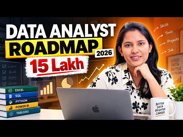 Data Analyst Roadmap 2026 (From Beginner to Job Ready) | Complete Roadmap