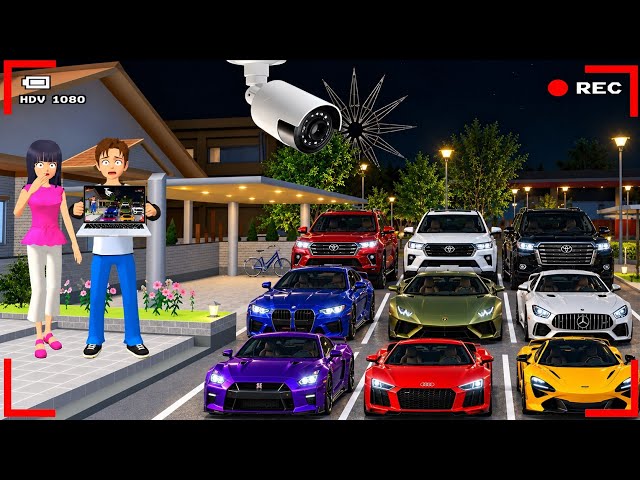 Yuta Mio Panik CCTV Merekam PASUKAN Sakura New Car's Inn Di Kota Sakura|Sakura School Simulator