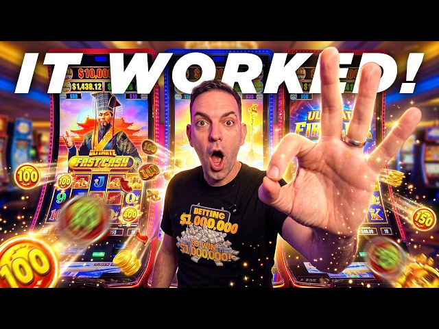 Playing the Cheapest Slot Machine on the Casino to Win the Biggest Jackpot!