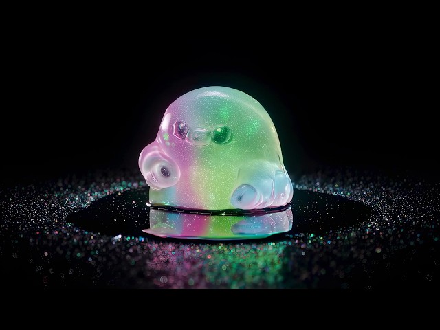 Gummy Ghost VJ Loop | Halloween Visuals for DJ Sets and LED Walls