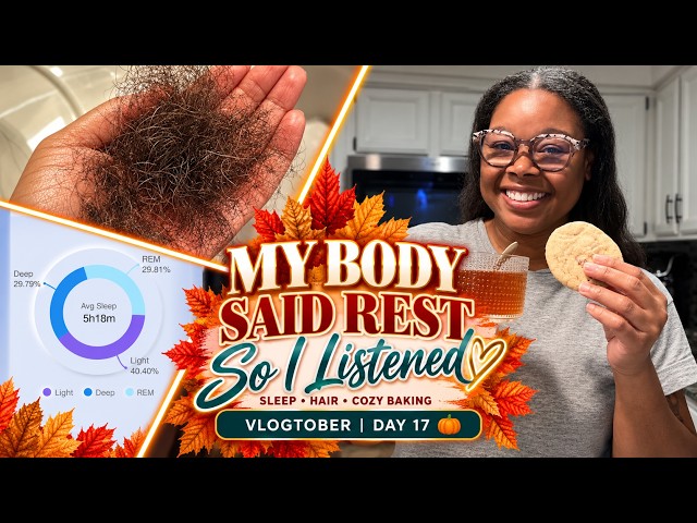 A Cozy Weekend Reset During a Career Change | Menopause, Hair Care & Baking 🍪