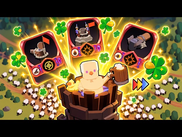 This LUCK Build Gave Me Endless EPIC Upgrades | Wanderburg