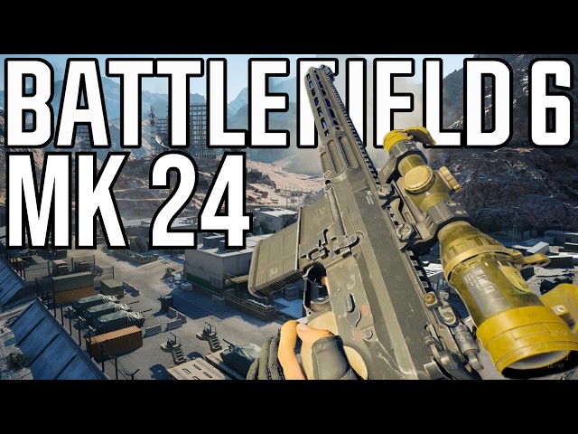 The NEW MK 24 Assault Rifle Is A HARD HITTING MONSTER In Battlefield 6
