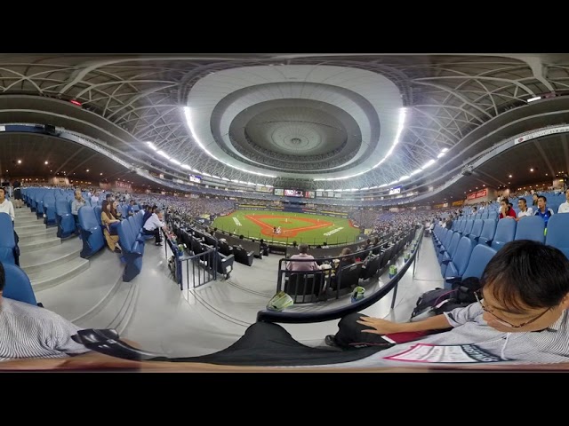 京セラドーム360度動画　aiuto360VR-TV　日ハム戦 平田　動画編集 大阪｜youtube活用ホームページ制作・ものまね派遣・マジシャン派遣・イベント企画はアユートへお任せ