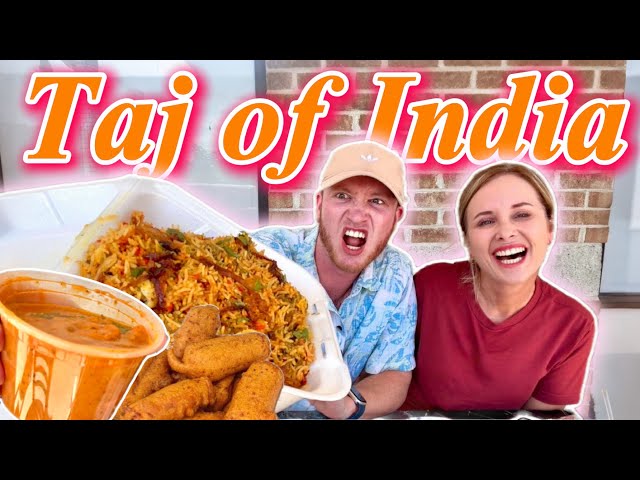 Me and Momma try INDIAN FOOD for the first time! 😱 