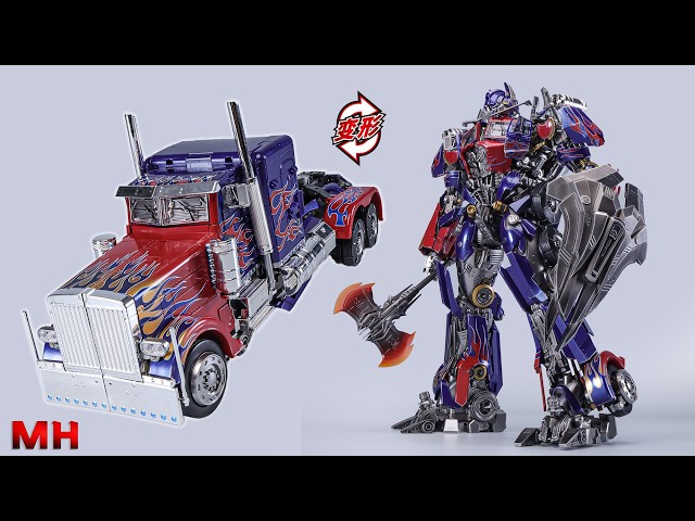 Truck mode to Robot mode！MM02 Magnificent Mecha Optimus Prime A/B version transformation.