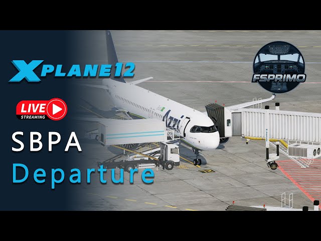 Real Airbus Pilot - SBPA Departure - #xplane12 #quest3 #virtualreality #vr