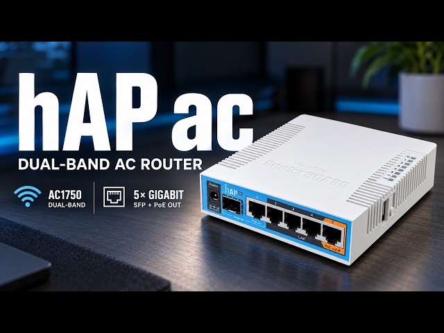 MikroTik hAP ac Review | Dual-Band Wi-Fi, Gigabit Ethernet, SFP & PoE