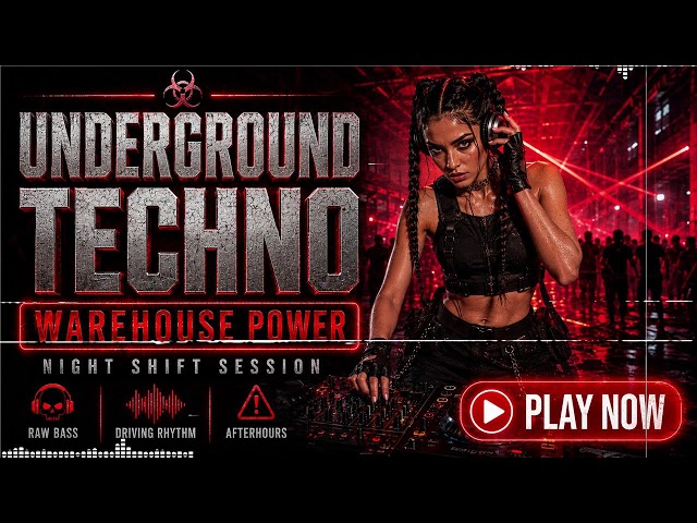 Berlin Underground Techno 2026 🔴 LIVE | Deep Bass Frequencies for Midnight Sessions
