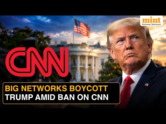 Major TV Networks Suspend White House Pool Coverage Of Trump To Protest CNN Ban
