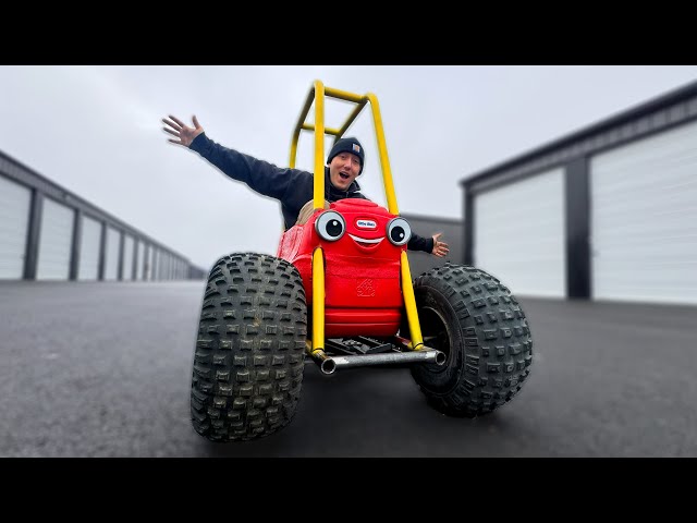 250cc Swapped Little Tikes Cozy Coupe!