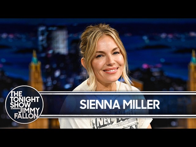 Sienna Miller Met Her Fiancé at a Halloween Party While Dressed as David Bowie | The Tonight Show
