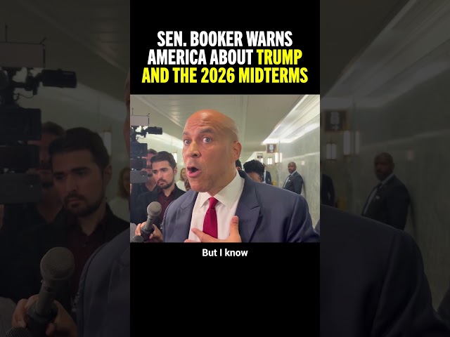 Sen. Booker on Trump: A criminal who undermined one election is very likely to undermine another