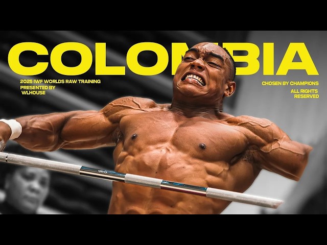 A Full Week of Weightlifting with Team Colombia