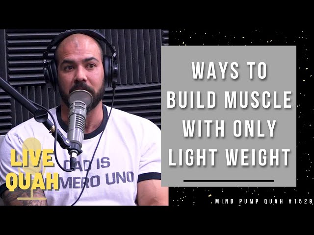 How to Build Muscle Using Only Light Weight