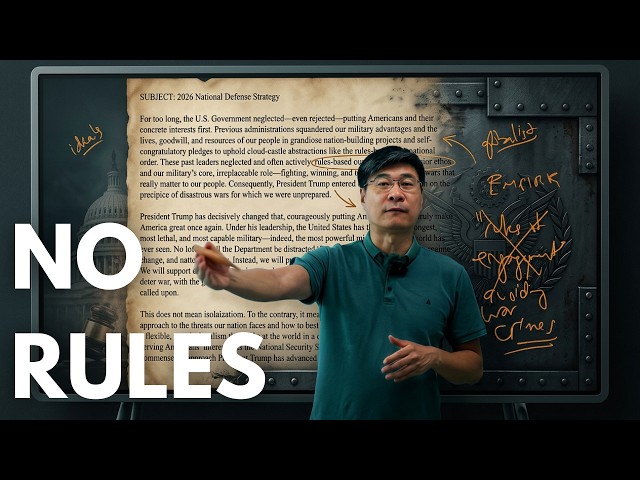 Is America replacing rules with RAW power?