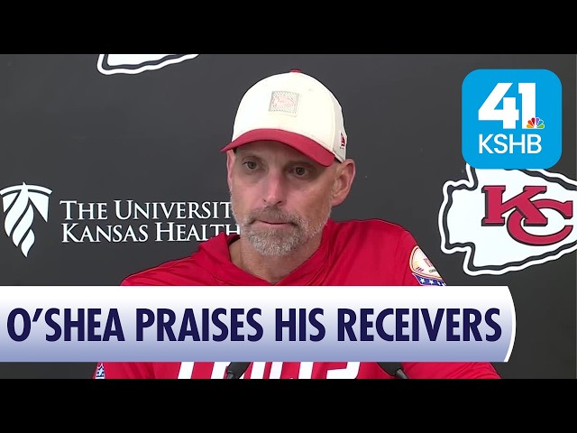 Chiefs WR Coach Chad O’Shea Praises Receivers’ Unselfishness